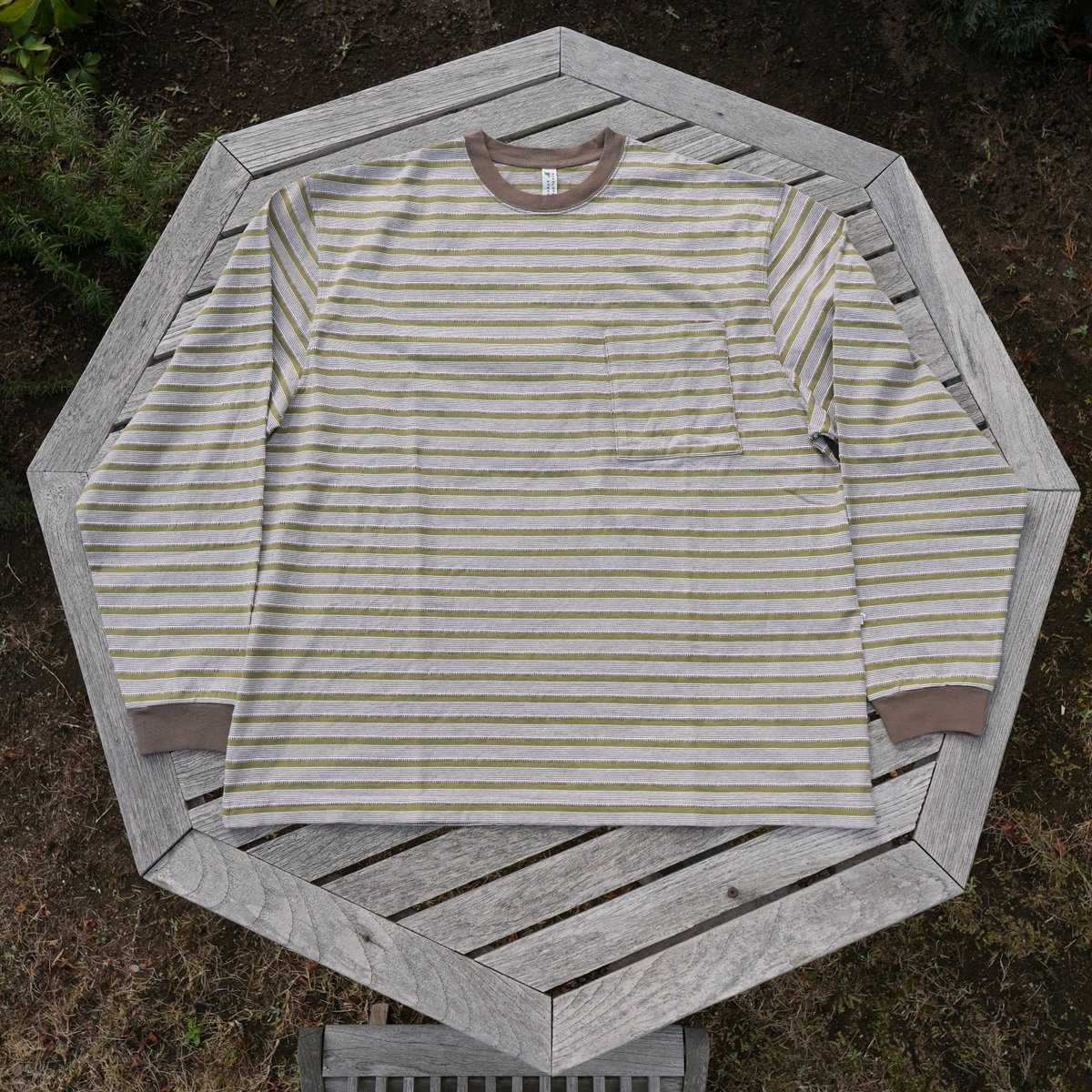 NOROLL / UNEVENNESS L/S TEE / GREEN | Sophomore
