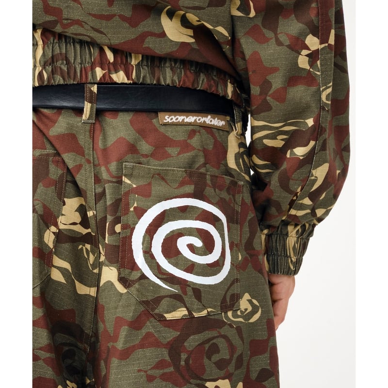 SOL soonerorlater / COTTON RIPSTOP BAGGY SHORTS