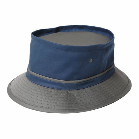 HOMBRE NINO / 2 TONE BUCKET HAT / NAVY/C GRAY