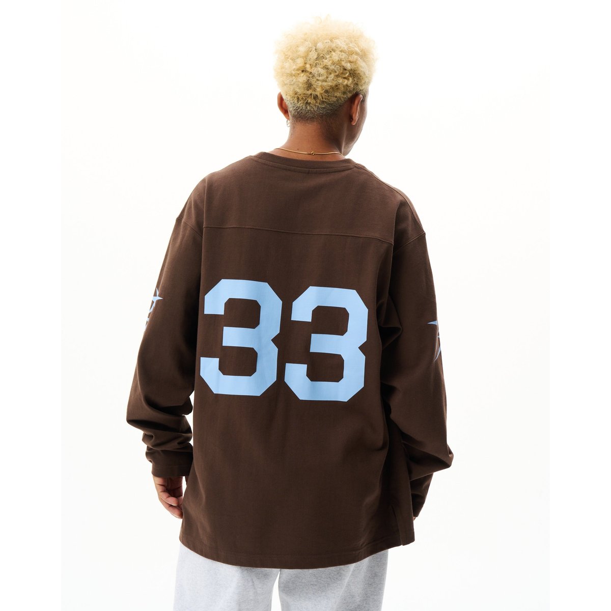 BoTT / COTTON FOOTBALL SHIRT / BROWN | Sophomore