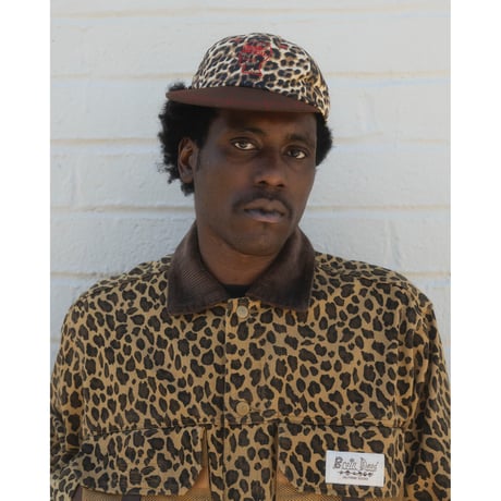 BRAIN DEAD / LOGOHEAD LONGBRIM HAT / LEOPARD