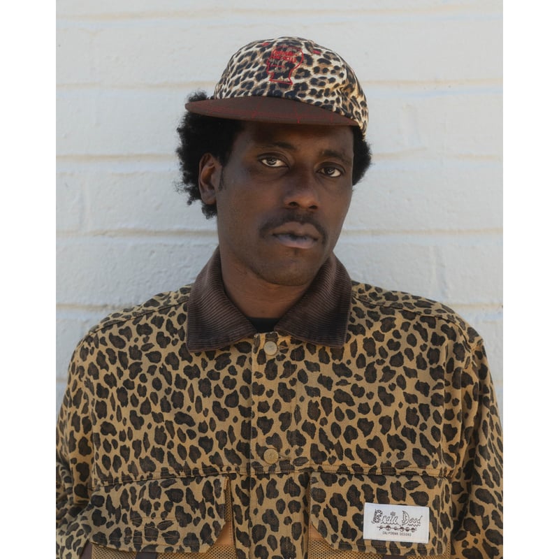 BRAIN DEAD / LOGOHEAD LONGBRIM HAT / LEOPARD |