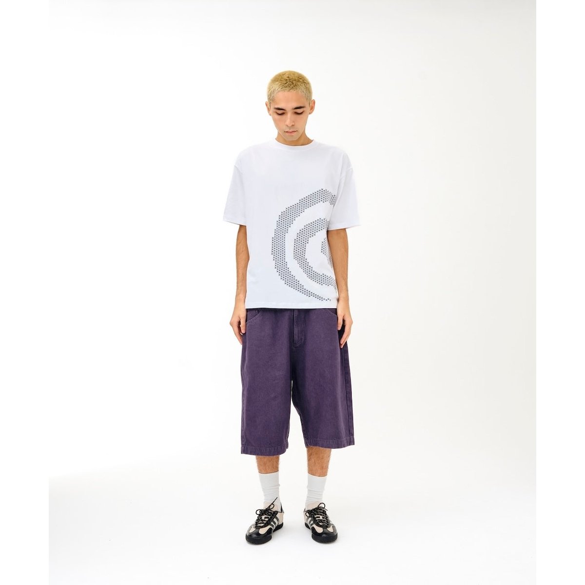 SOL soonerorlater / CROSS GURUGURU TEE / WHITE
