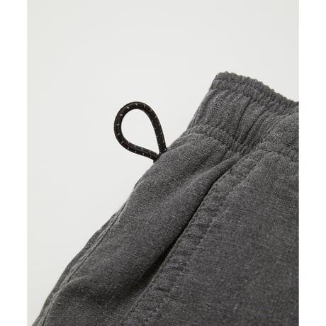 BAL / COTTON  LINEN CARGO SHORT / BLACK