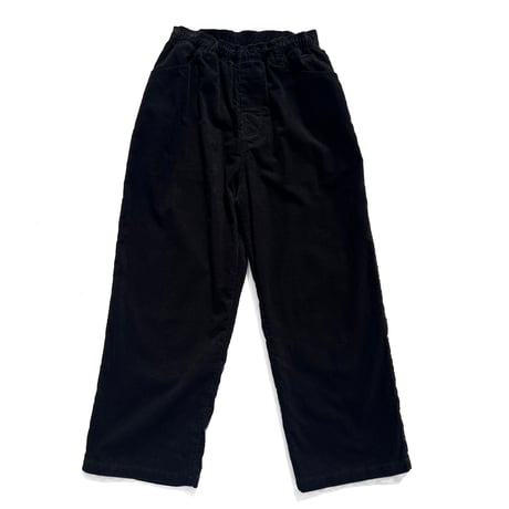 COMFORTABLE REASON / STRAIGHT CORDS SLAKS / BLACK