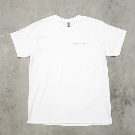 Sophomore / LOGO S/S TEE / WHITE