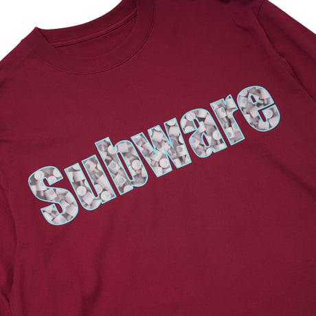 SUBWARE / LONG SLEEVE TEE FAT CAP FILL / NAVY