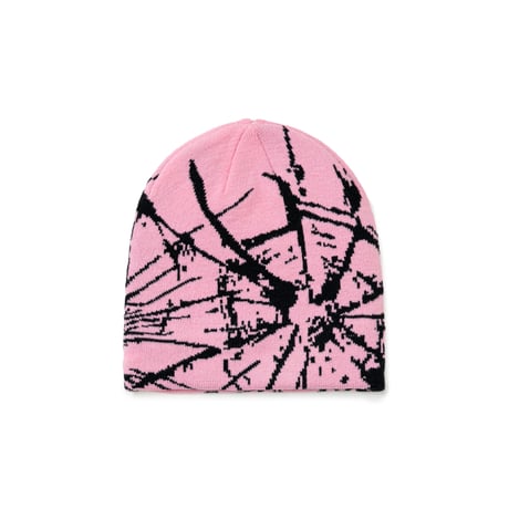 BoTT / SHATTERED SKULL CAP BEANIE / PINK