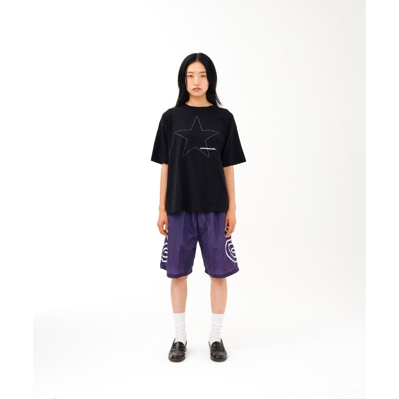 SOL soonerorlater / STAR TEE / BLACK | Sophomore