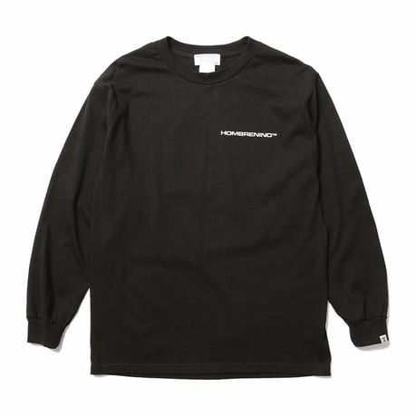 HOMBRE NINO / L/S PRINT TEE (MONSTER) / BLACK