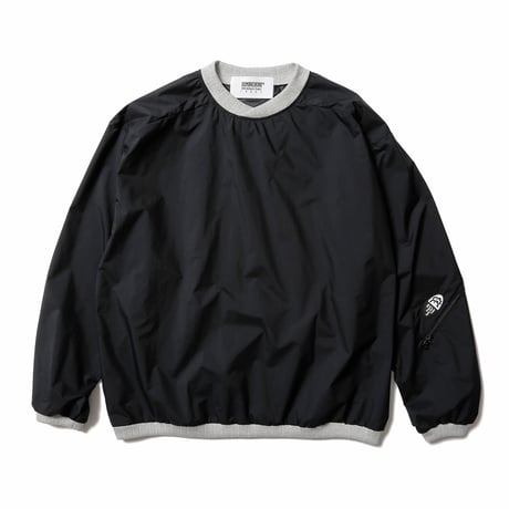 HOMBRE NINO / NYLON PULL OVER SHIRT / BLACK