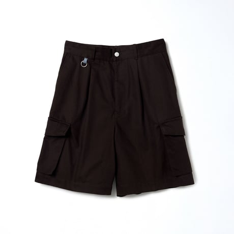 tone / TWILL CARGO SHORTS / BROWN