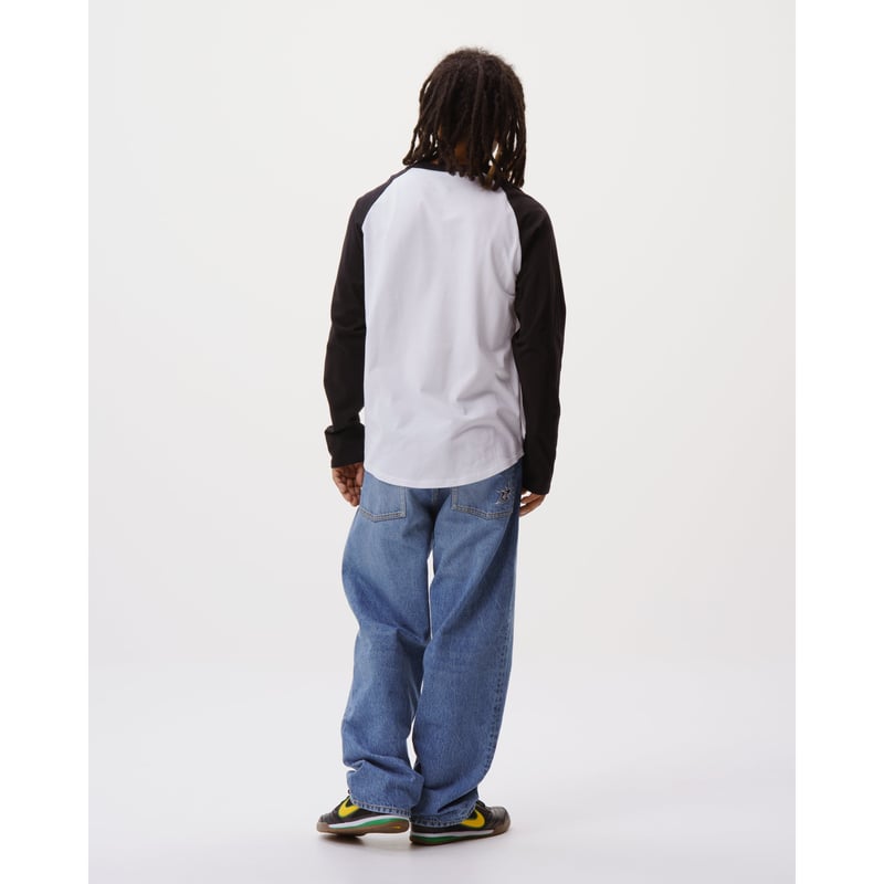 BoTT / DISC RAGLAN L/S TEE / WHITE | Sophomore