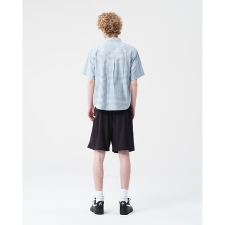 BoTT / MULTI CHECK S/S SHIRT / LIGHT BLUE