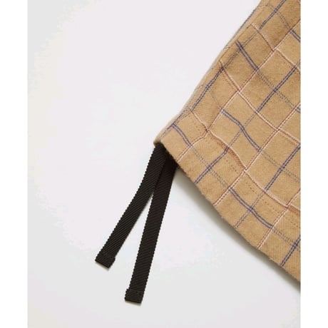 BAL / WIDE MOUNTAIN PANT / BLACK PLAID