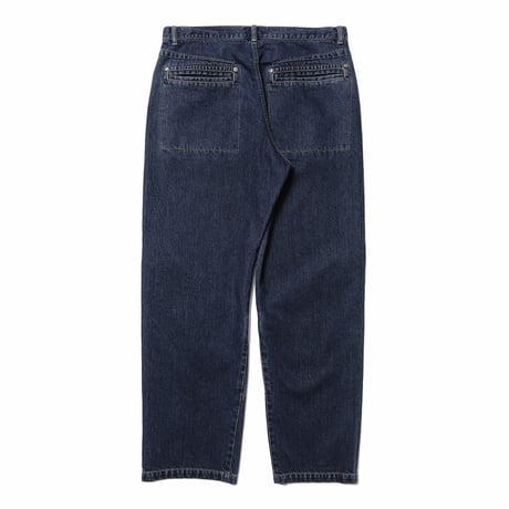 HOMBRE NINO / DENIME ZIP PANTS / INDIGO