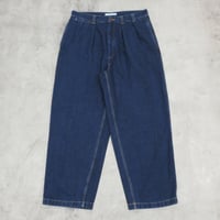 NOROLL / THICK WALK PANTS / BLUE DENIM