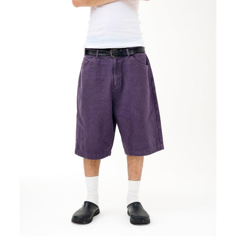 SOL soonerorlater / GURUGURU DENIM SHORTS / PUR