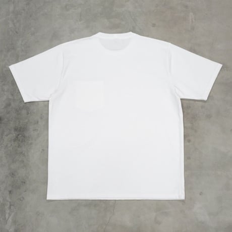 GARBAGE / PLAIN POCKET TEE / WHITE