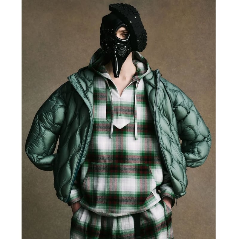 BAL / x TAION REMOVABLE SLEEVE DOWN JACKET / BL