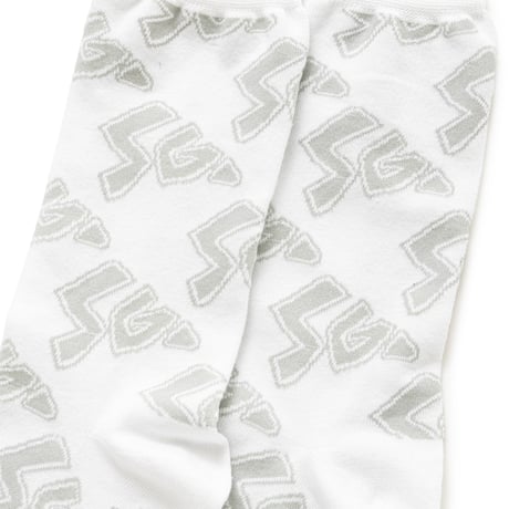 SPECIAL GUEST K.K. / SG LOGO SOX / WHITE