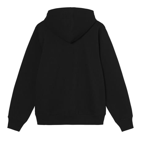 STUSSY / SEROTONIN APPLIQUE HOODIE / BLACK