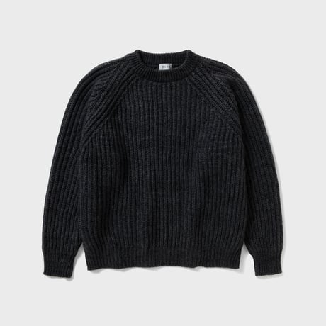 tone / FISHERMAN SWEATER / CHACOAL