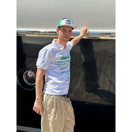 4WD  (4 WORTH DOING) / SNAKE CITY HAT / WHITE/GREEN/BLUE