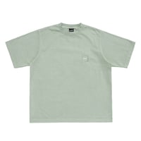 LQQK STUDIO / PIGMENT WASHED TEE / WASHED GREEN