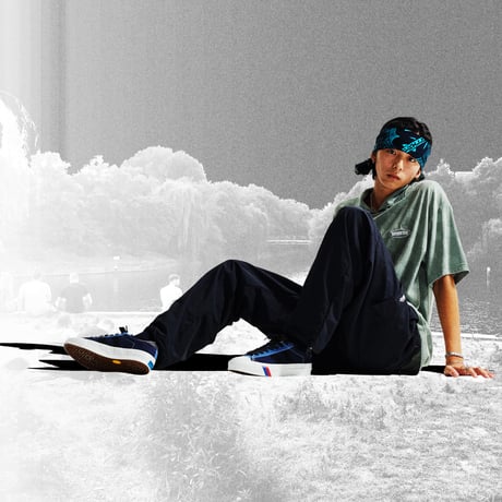 HOMBRE NINO / NYLON PANTS / BLACK