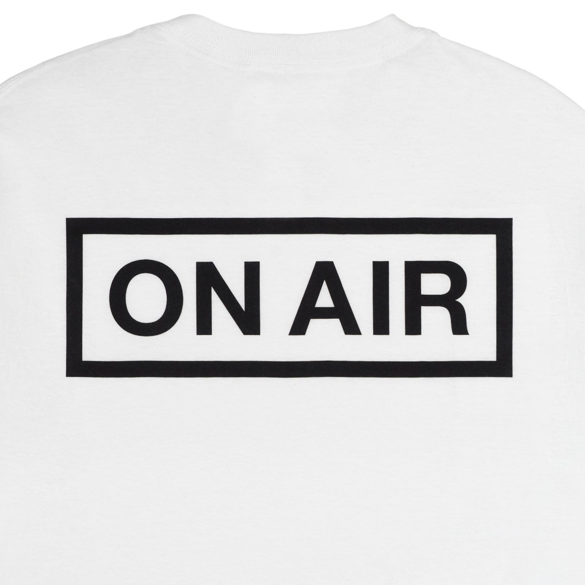 ON-AIR / ON AIR BASIC LOGO S/SL TEE / WHITE | S