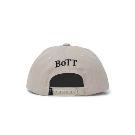 BoTT / SCRIPT LOGO 5 PANEL CAP / BEIGE