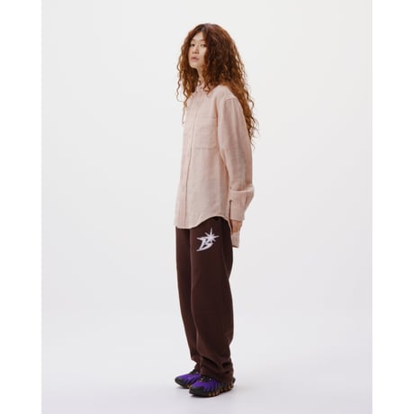 BoTT / B LOGO SWEATPANT / BROWN