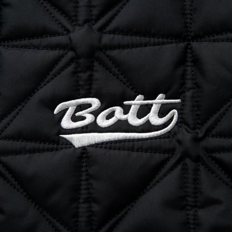 BoTT / QUILTED SPARKLE VEST / BLACK