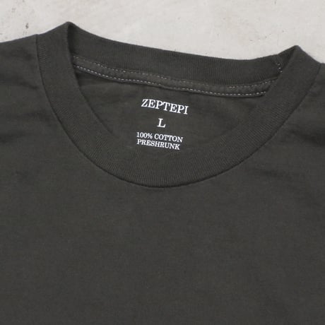 ZEPTEPI & Co. / LS TEE / MORSE REF. / BLACK