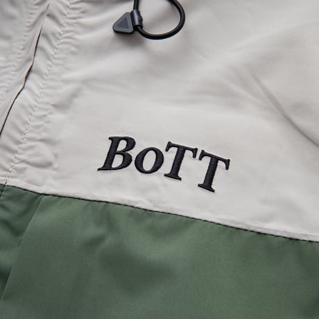 BoTT / 2 TONE SHELL JACKET / KHAKI
