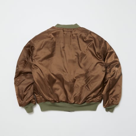 BAL / x SPIEWAK DOUBEL ZIP BOMBER JACKET / ALPHA GREEN