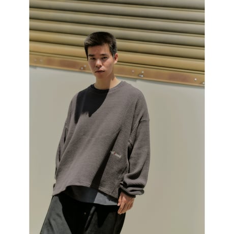 SOL soonerorlater / x REFOMED "GURUGURU" AZEAMI THERMAL / CHARCOAL