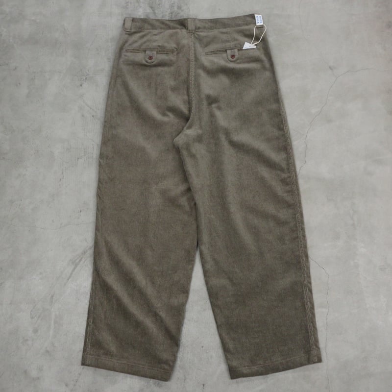 【美品】NOROLL \"THICKWALK CORDLANE PANTS\" NOROLL 