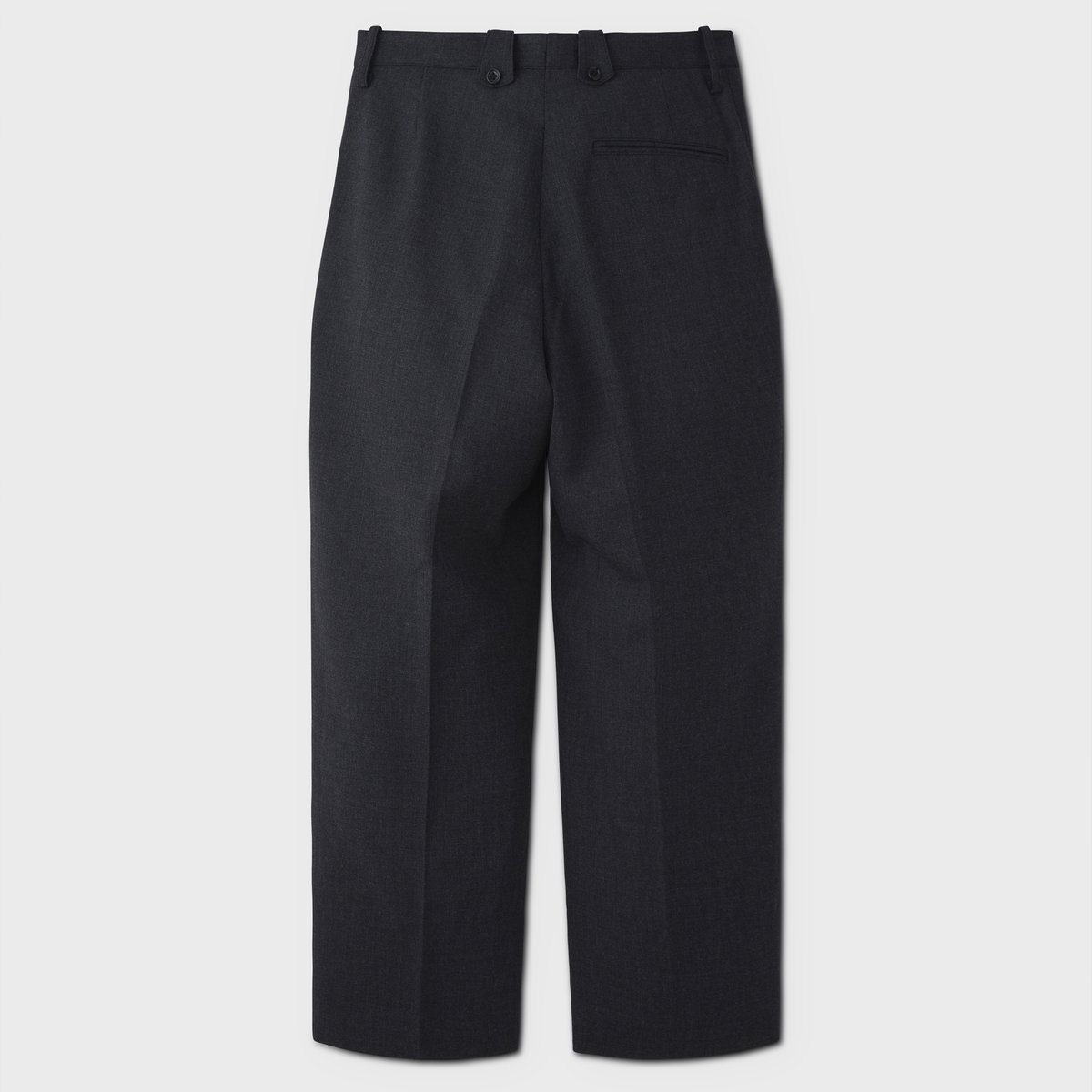 PHIGVEL MAKERS & CO. ブラックチノパン PHIGVEL - フィグベル / OFFICER TROUSERS (REGULAR) | NOTHING BUT