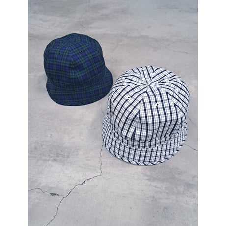tone / TIED HAT / NAVY CHECK