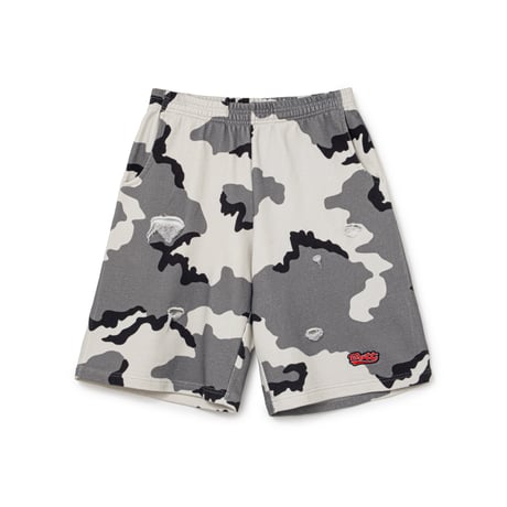 BoTT / CAMO SWEAT SHORT / GREY