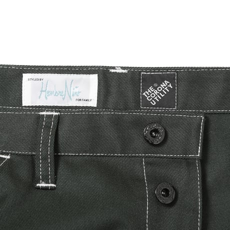 HOMBRE NINO / x CORONA HALF O’ALLS / BLACK