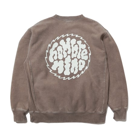 HOMBRE NINO / OVERDYE CREW NECK / BROWN