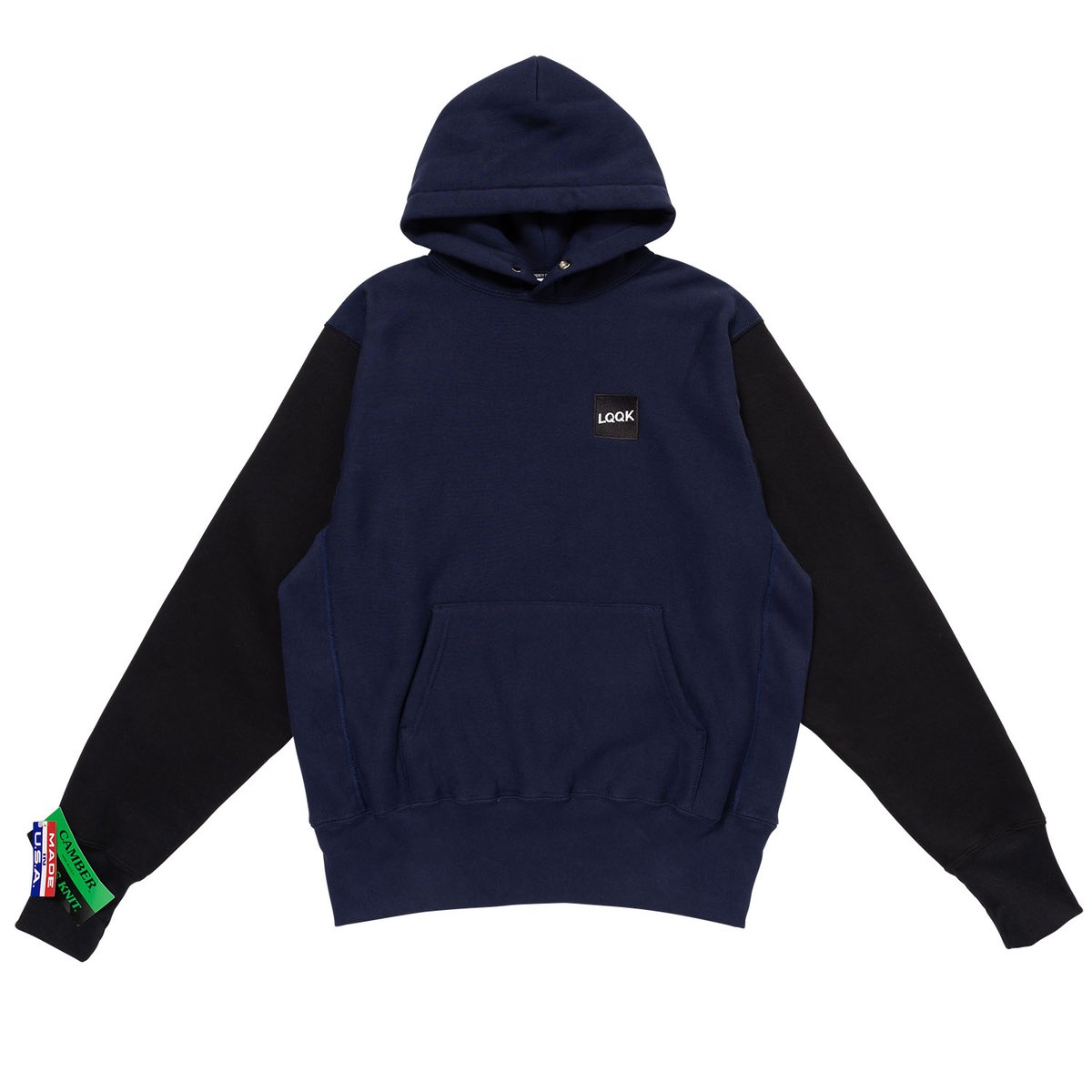トップス LQQK STUDIO HOODIE SWEATPANT XL LQQK STUDIO (PINTUCK HOODIE) BLACK -30% OFF- - FAMLEST