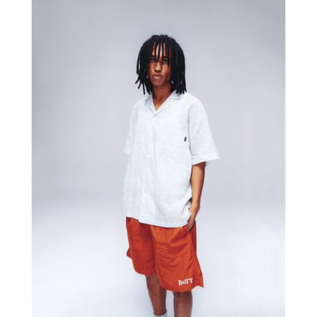 BoTT / WINDOWPANE S/S SHIRT / BLUE