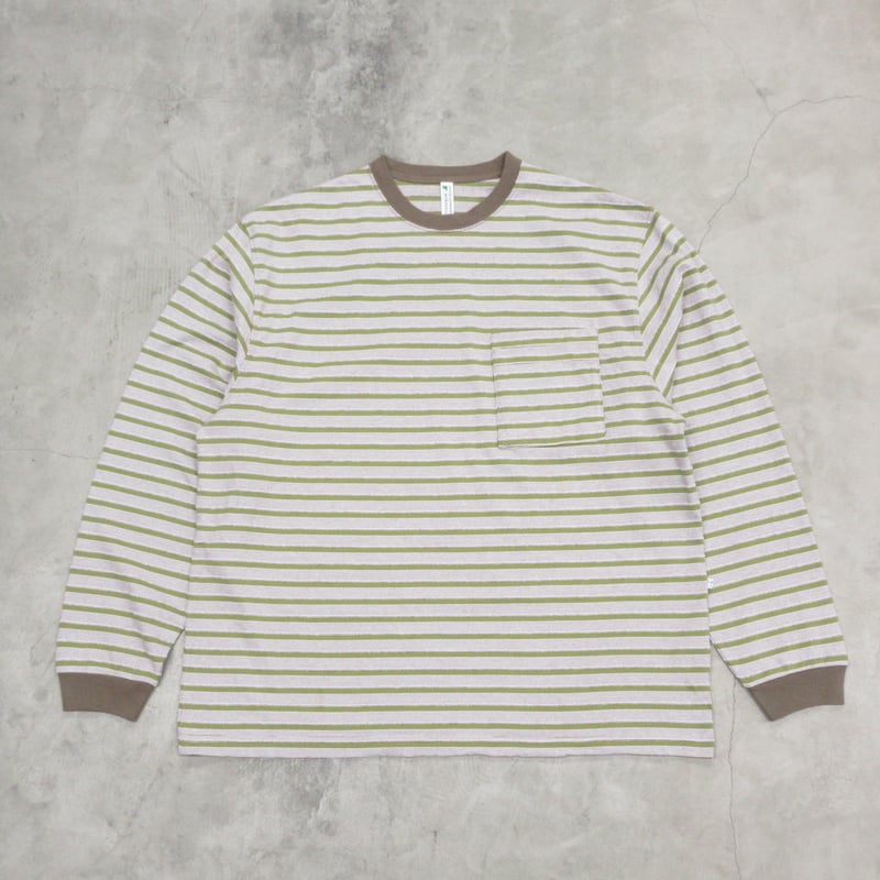 NOROLL / UNEVENNESS L/S TEE / GREEN | Sophomore