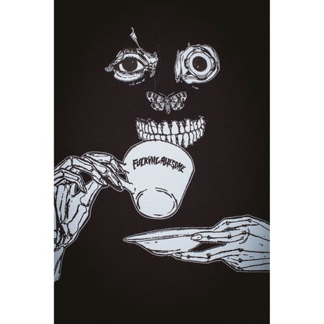 FUCKING AWESOME / TEETH FACE SHORT SLEEVE TEE / BLACK