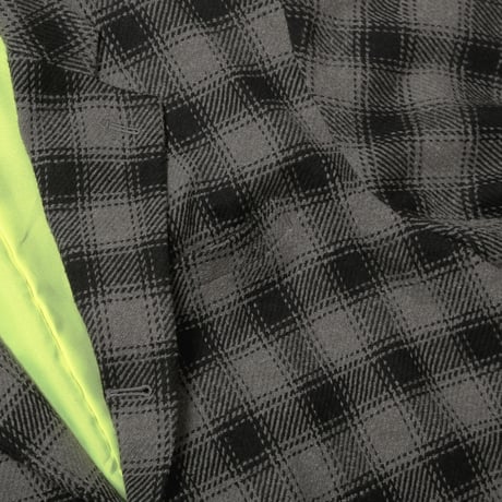 HOMBRE NINO / PLAID 3B JACKET / C.GRAY