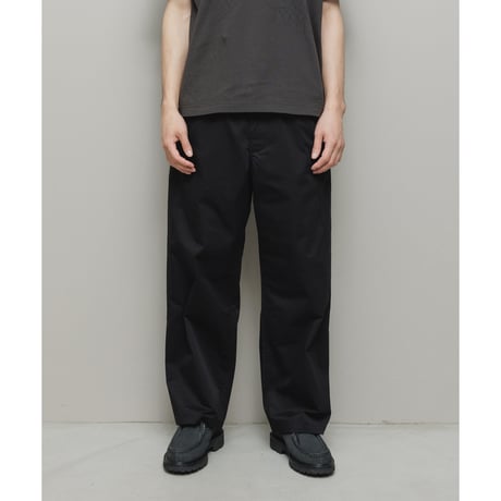 BAL / ANGLED SEAM CHINO PANT / BLACK